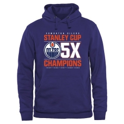 NHL Edmonton Oilers Rinkside Victor Pullover Hoodie - Royal