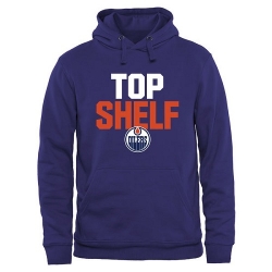 NHL Edmonton Oilers Top Shelf Pullover Hoodie - Royal