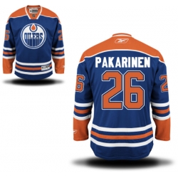 Iiro Pakarinen Reebok Edmonton Oilers Premier Royal Blue Home Jersey