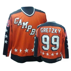 Wayne Gretzky CCM Edmonton Oilers Authentic Orange All Star Throwback NHL Jersey