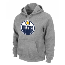 NHL Edmonton Oilers Pullover Hoodie - Grey