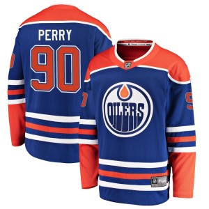 Corey Perry Youth Fanatics Branded Edmonton Oilers Breakaway Royal Alternate Jersey