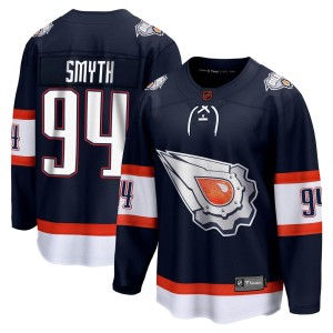 Ryan Smyth Youth Fanatics Branded Edmonton Oilers Breakaway Navy Special Edition 2.0 Jersey