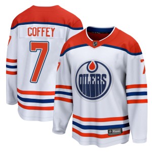 Paul Coffey Youth Fanatics Branded Edmonton Oilers Breakaway White 2020/21 Special Edition Jersey