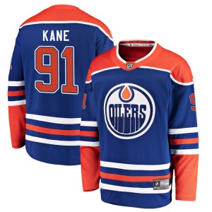 Evander Kane Men's Fanatics Branded Edmonton Oilers Breakaway Royal Alternate Jersey