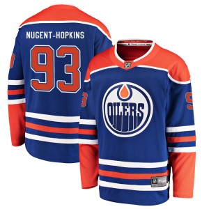Ryan Nugent-Hopkins Men's Fanatics Branded Edmonton Oilers Breakaway Royal Alternate Jersey