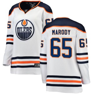 Cooper Marody Women's Fanatics Branded Edmonton Oilers Breakaway White Away Jersey