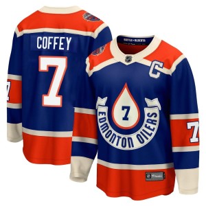 Paul Coffey Men's Fanatics Branded Edmonton Oilers Premier Royal Breakaway 2023 Heritage Classic Jersey