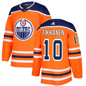Esa Tikkanen Men's Adidas Edmonton Oilers Authentic Royal Jersey