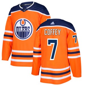Paul Coffey Men's Adidas Edmonton Oilers Authentic Royal Jersey
