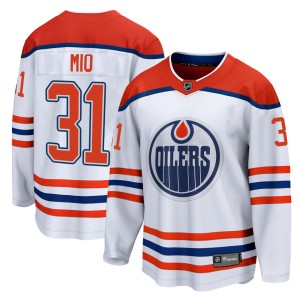 Eddie Mio Men's Fanatics Branded Edmonton Oilers Breakaway White 2020/21 Special Edition Jersey