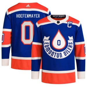 Noel Hoefenmayer Youth Adidas Edmonton Oilers Authentic Royal 2023 Heritage Classic Primegreen Jersey