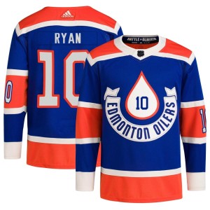 Derek Ryan Youth Adidas Edmonton Oilers Authentic Royal 2023 Heritage Classic Primegreen Jersey