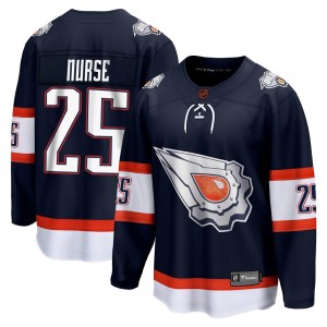 Darnell Nurse Youth Fanatics Branded Edmonton Oilers Breakaway Navy Special Edition 2.0 Jersey