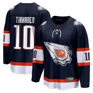Esa Tikkanen Youth Fanatics Branded Edmonton Oilers Breakaway Navy Special Edition 2.0 Jersey