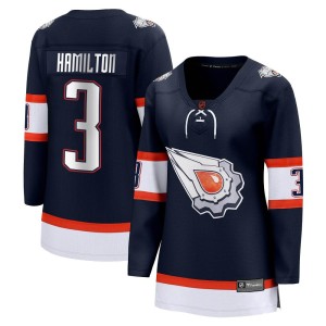 Al Hamilton Women's Fanatics Branded Edmonton Oilers Breakaway Navy Special Edition 2.0 Jersey