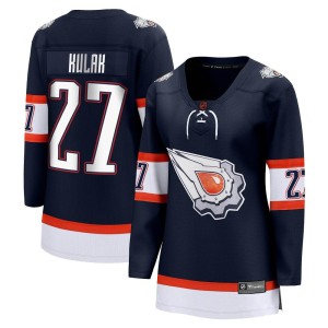 Brett Kulak Women's Fanatics Branded Edmonton Oilers Breakaway Navy Special Edition 2.0 Jersey