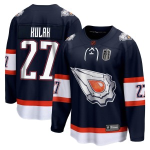 Brett Kulak Youth Fanatics Branded Edmonton Oilers Breakaway Navy Special Edition 2.0 2024 Stanley Cup Final Jersey
