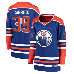 Sam Carrick Women's Fanatics Branded Edmonton Oilers Breakaway Royal Alternate Jersey