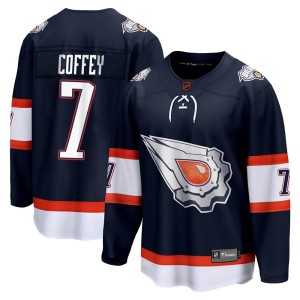 Paul Coffey Men's Fanatics Branded Edmonton Oilers Breakaway Navy Special Edition 2.0 Jersey