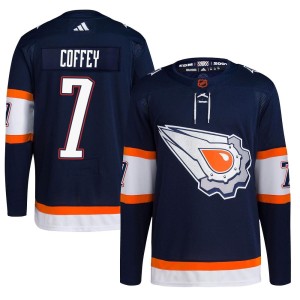 Paul Coffey Youth Adidas Edmonton Oilers Authentic Navy Reverse Retro 2.0 Jersey