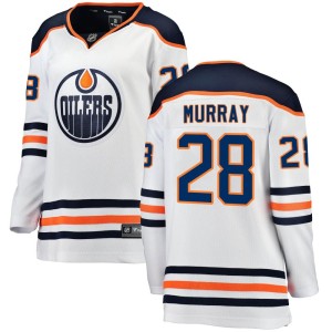 Ryan Murray Women's Fanatics Branded Edmonton Oilers Breakaway White Away Jersey