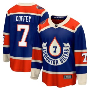 Paul Coffey Men's Fanatics Branded Edmonton Oilers Premier Royal Breakaway 2023 Heritage Classic Jersey